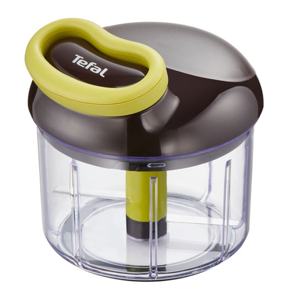 Picadora manual Tefal de 5 segundos con vaso de 900 ml